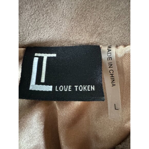 Love Token Faux Fur Vest L Soft Polyester Lining - Picture 6 of 16